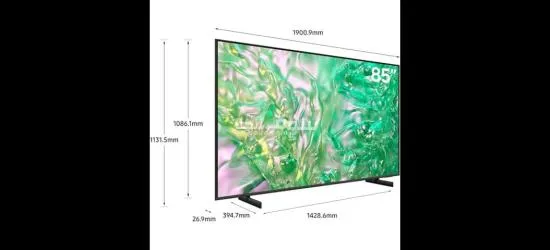 عرض خاص خذ حبه وحبه هديه????????متوفر الان????????✅ تلفزيون سامسونج85بوصه