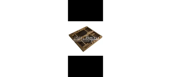 لوحة طاولة الزهر المنحوتة الفاخرة - 3