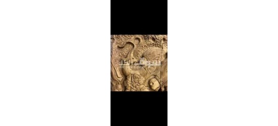 لوحة طاولة الزهر المنحوتة الفاخرة - 7