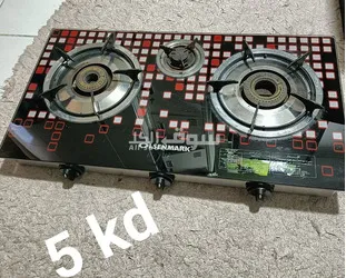 بوتاجاز مسطح 3 شعلة استعمال خفيف