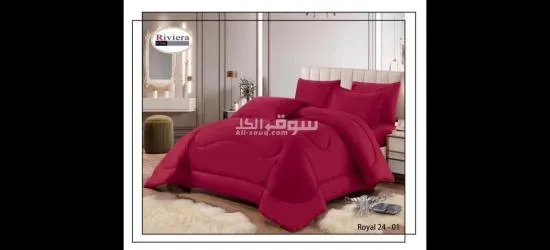 فرصه رائعه طقم ديباج رويال ساده ٦ قطع نفرين صيفي  قطن مايكرو - 9