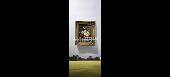 لوحة فنية رائعة نابضة بالحياة